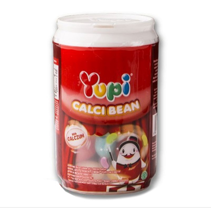 

PRODUK TERBARU Yupi Gummy Candies Calci Bean 7g