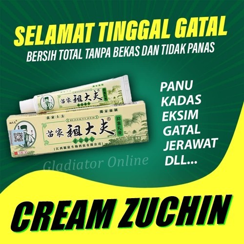 Cream Zuchin Salep CHY GAO Asli Original Obat Kulit Salep Gatal Untuk Psoriasis Kudis Gudik