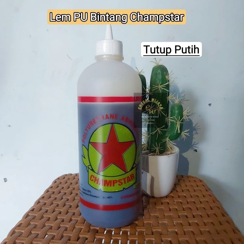 

Lem kayu Polyurethane Bintang Champstaar Tutup PutihLem PU bintang a C6A2