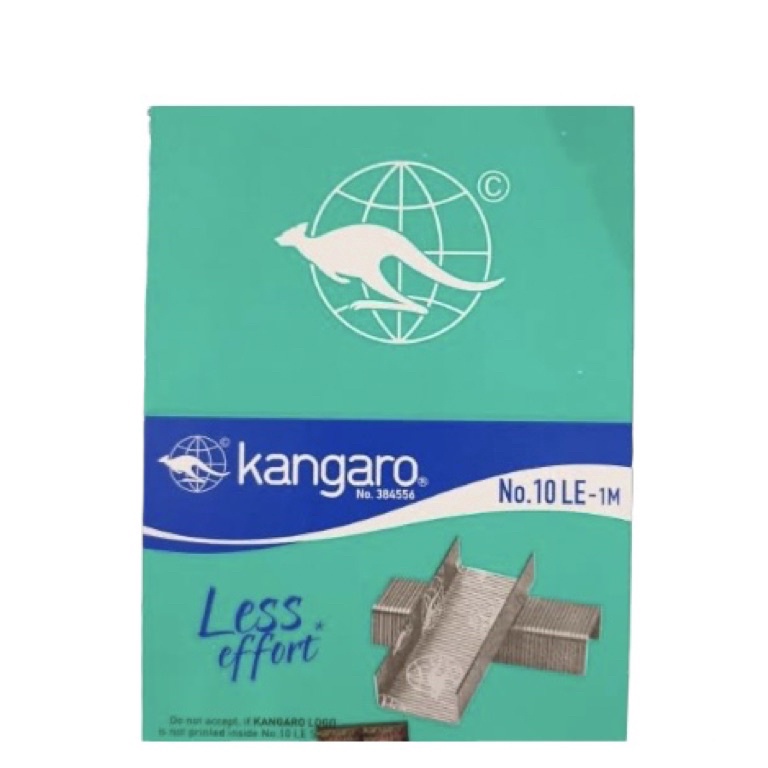

Staples Kangaro Isi Stapler No 1 LE pak2box Grosir j Q2M5