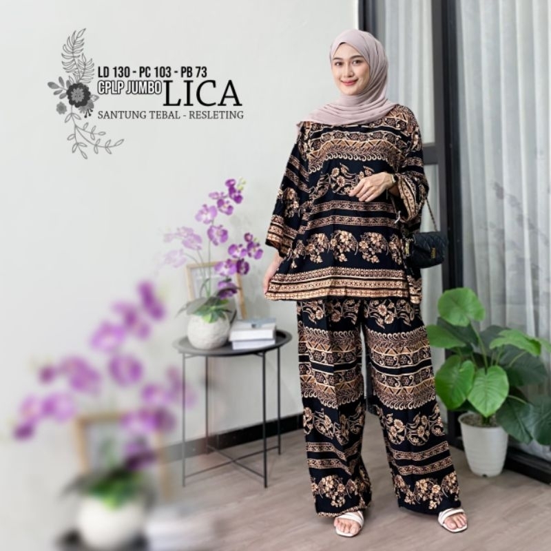 [[ NEW ]] ONE SET CPLP RAYON // SETELAN CPLP JUMBO // SETELAN PANJANG WANITA TERBARU LD 130