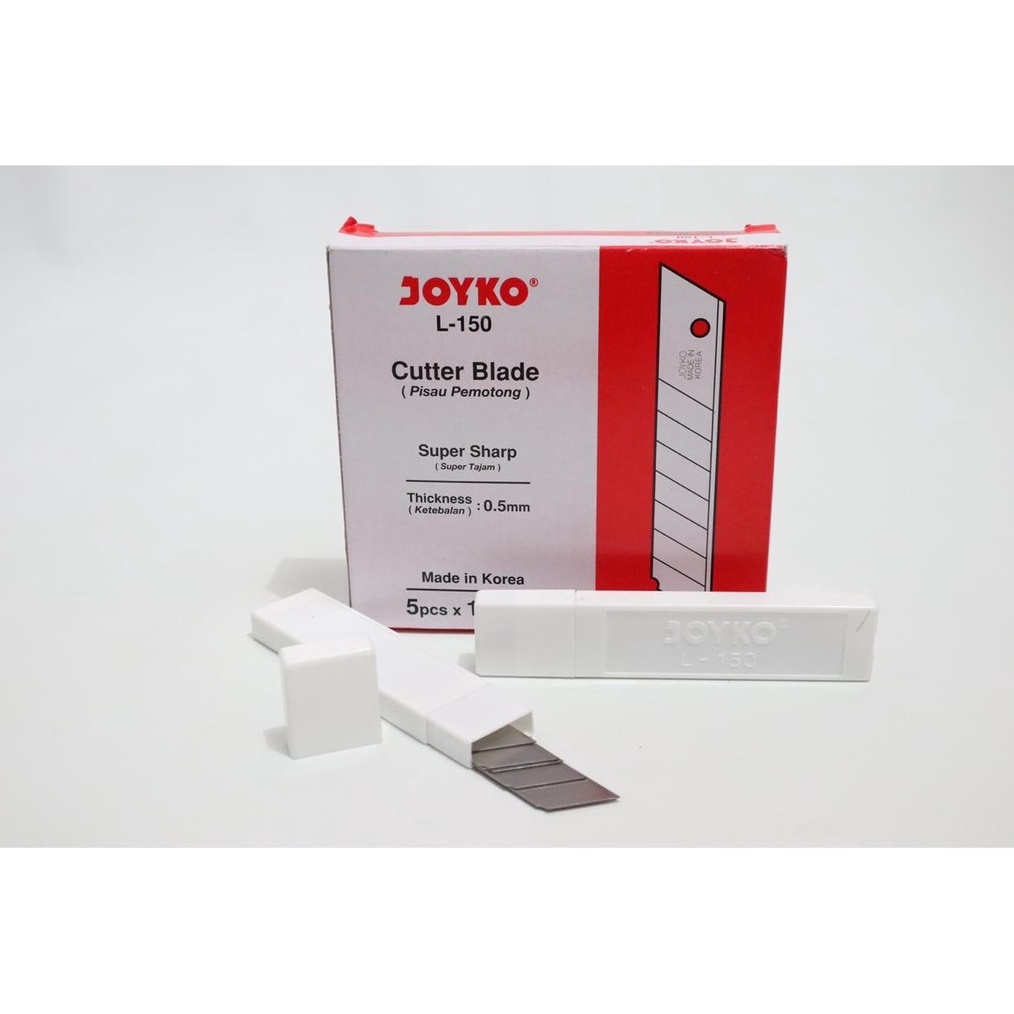 

Isi Cutter Mata Pisau Ukuran Besar Type L15 Merk Joyko Isi 12 tube h S4G6