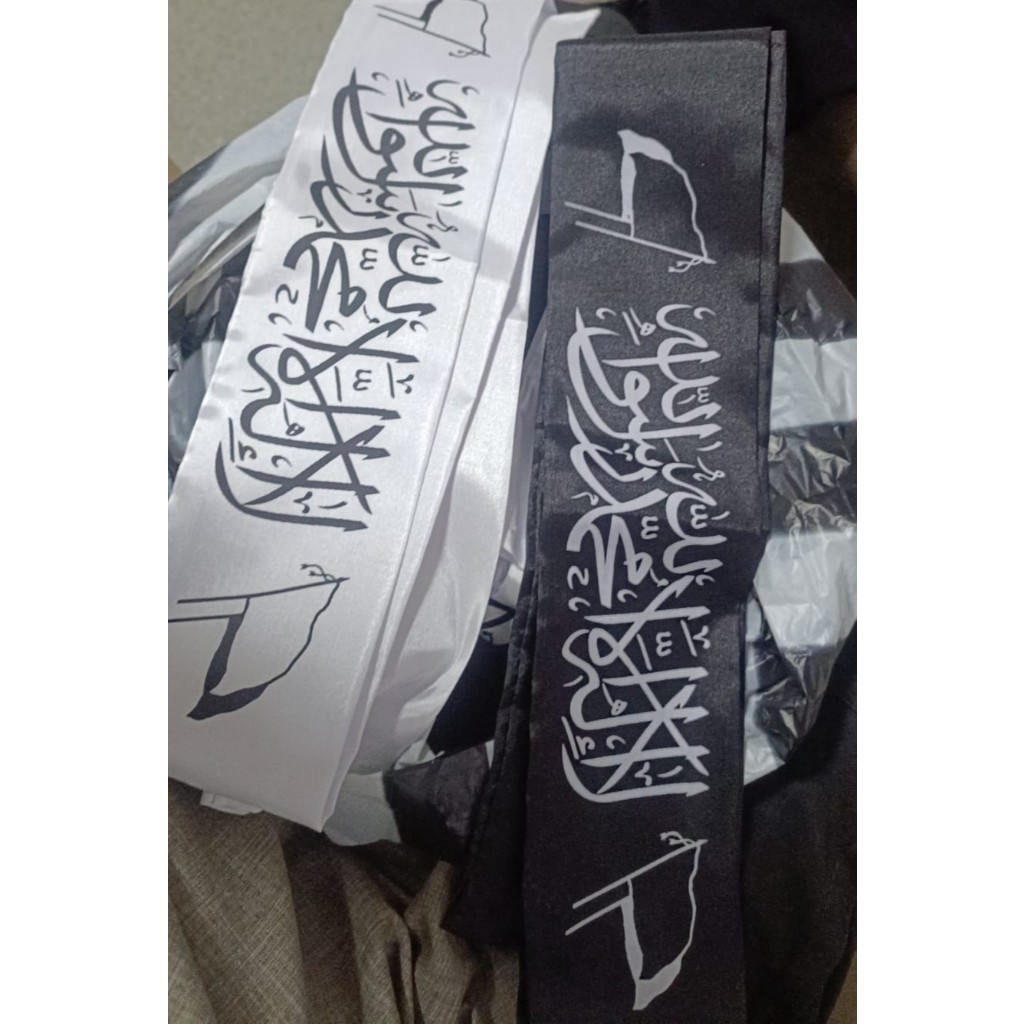 Ikat Kepala Tauhid - Flayer tauhid - Headband tauhid