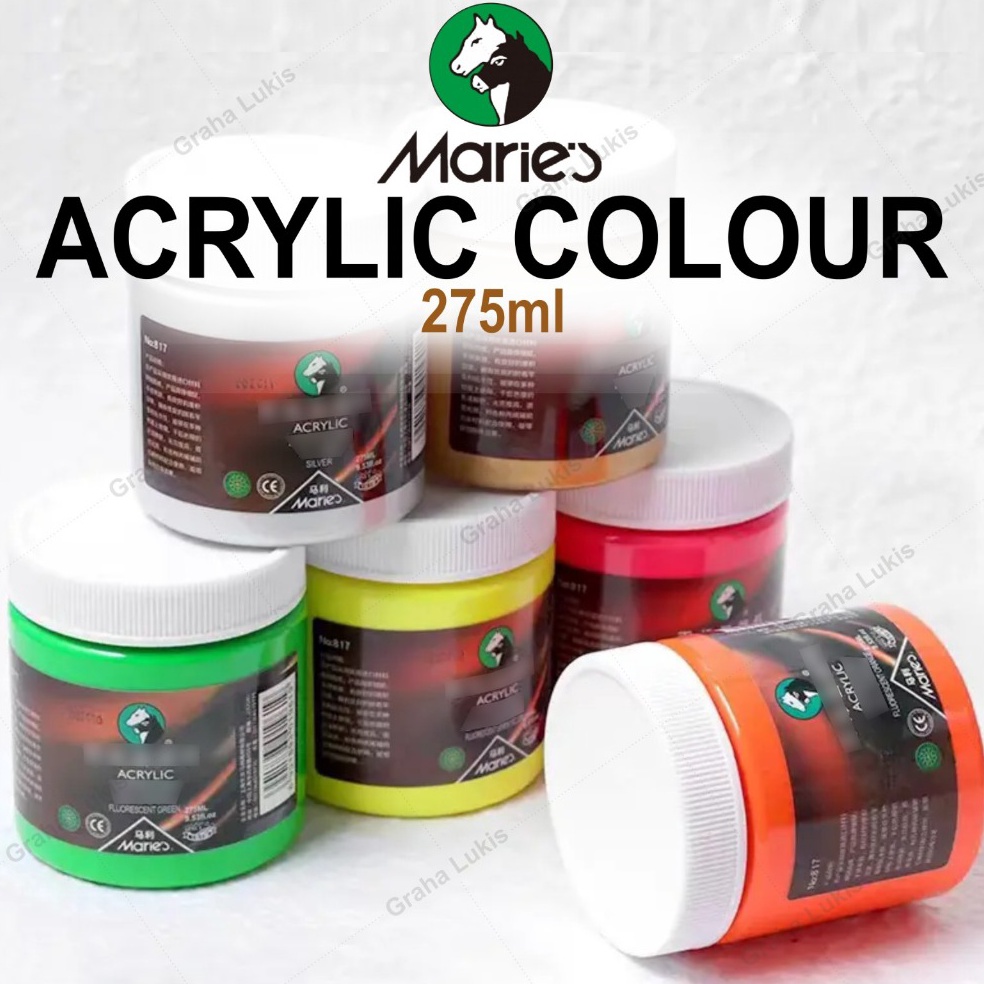 

Maries Acrylic Paint 275ml Cat Maries Akrilik 275ml d V1Y2