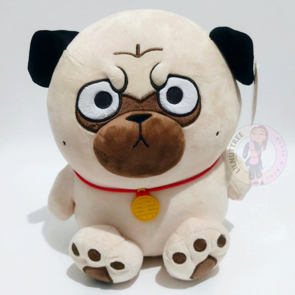 Boneka Wuhuang Bazhahey Dog Pug Plush Doll Original Plush Cushion Doll My Cat Hates Me