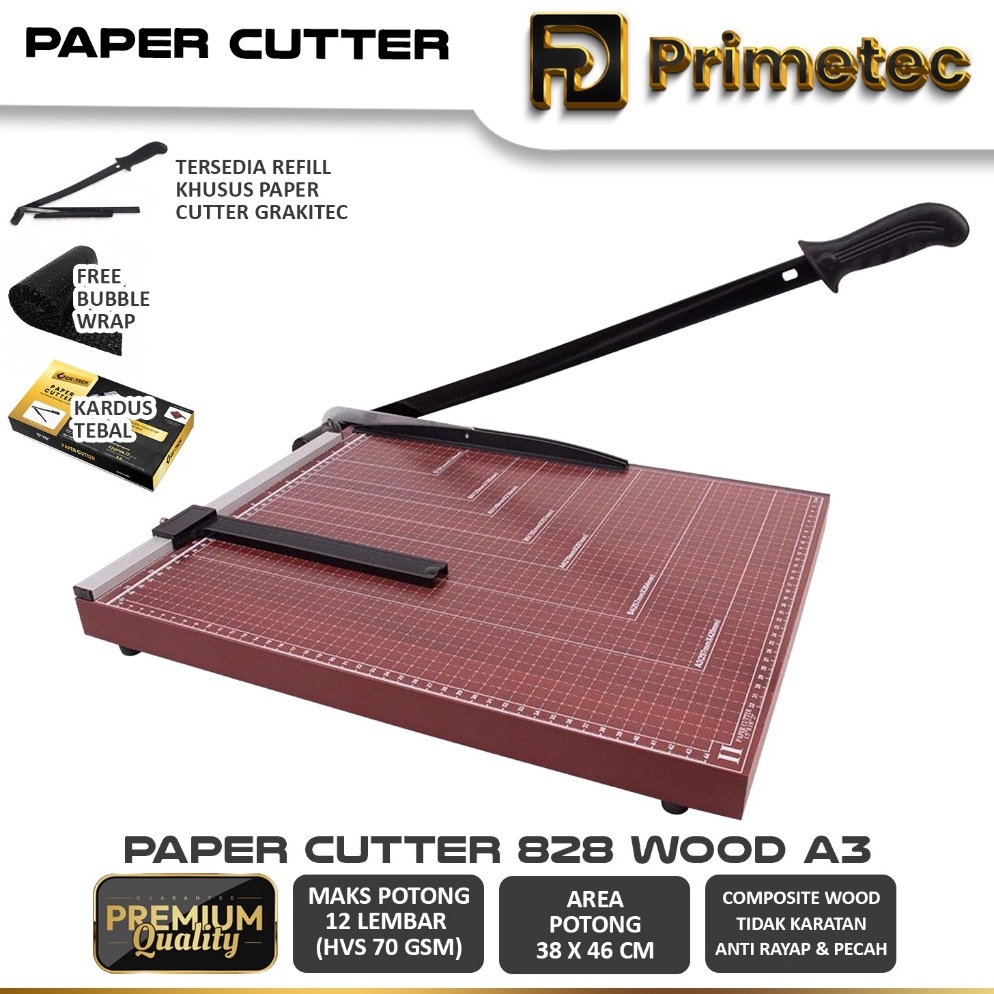 

Paper Cutter A3 Alat Potong Kertas Pemotong Kertas Alat Potong Mesin Pemotong Kertas HVS Sticker Dos PVC ID Card Yellow Board Art Paper Vinyl Bontax Camel Kertas v P7V3
