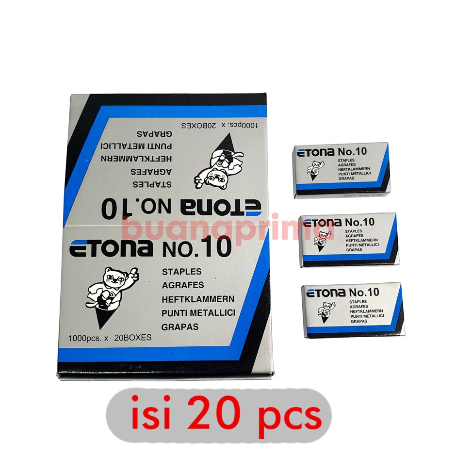 

Isi Stapler Etona 1 Kecil isi 2 pcs Refill Anak Hekter Staples x B8X5