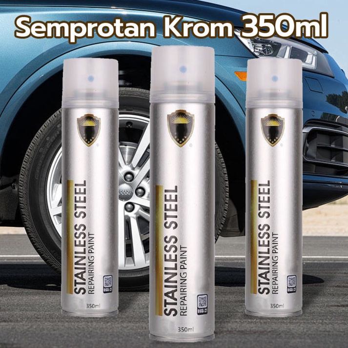 

KODE G27H 35 ML Cat Semprot Chrome Warna Chrome Krom Cat Logam Otomotif Baja Tahan Karat