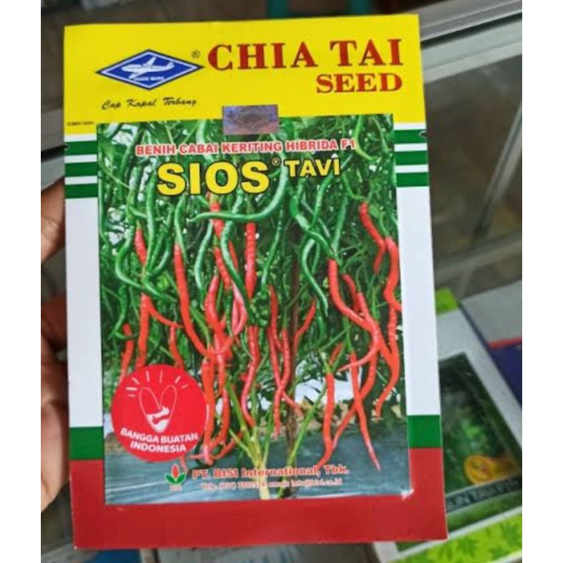 bibit cabai keriting sios tavi 10 gram