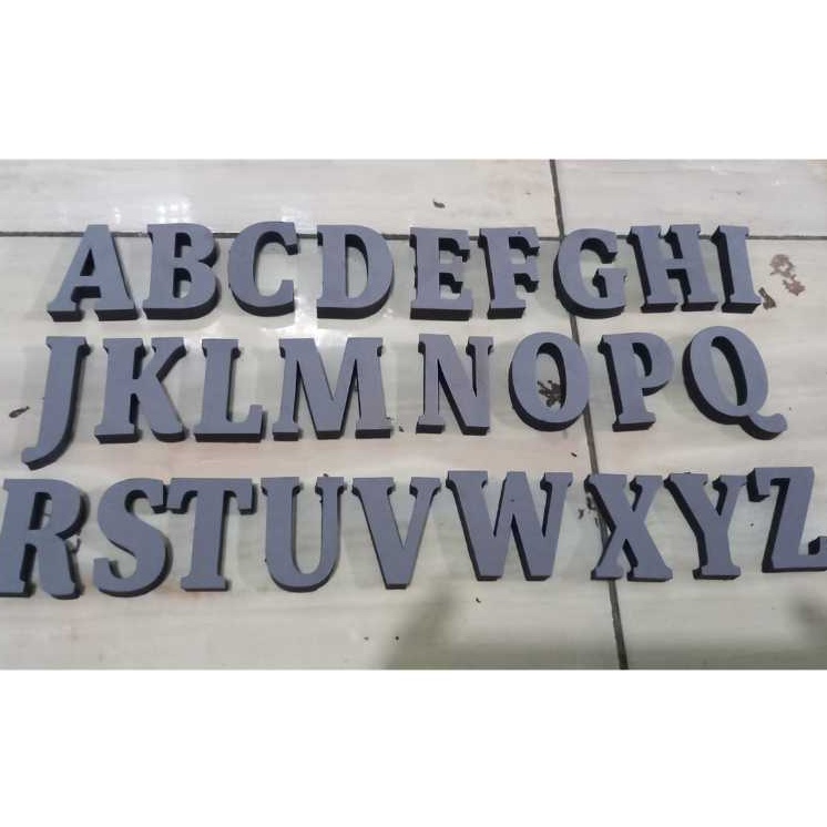 

AngkaHuruf Papan Bunga Timbul Abjad AZ Tinggi 1 cm Bahan Spons Eva Ati l G4A4