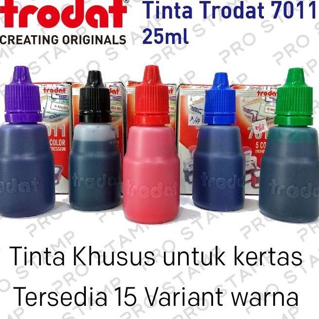 

TINTA STEMPEL TRODAT 711 25ml READY STOCK f B5N8