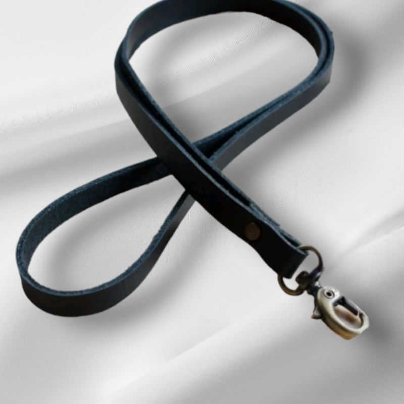 

TALI ID CARD HOLDER TALI VAPE TALI NAME TAG KULIT ASLI LANYARD PREMIUM