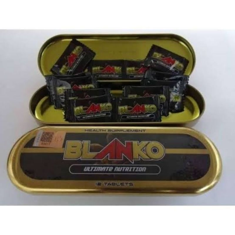 

BLANKO Permen Stamina Pria 1 Box 12pcs | BLANKO Stamina Candy Meningkatkan Vitalitas-Pria