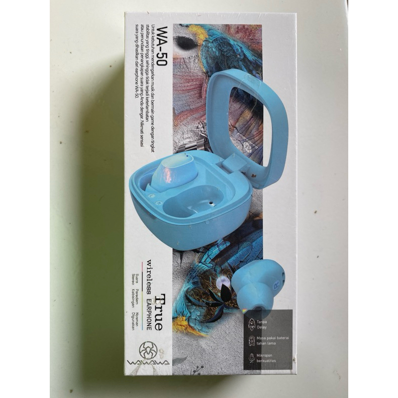 Headset TWS WAWAWA WA-50 Bluetooth New Segel