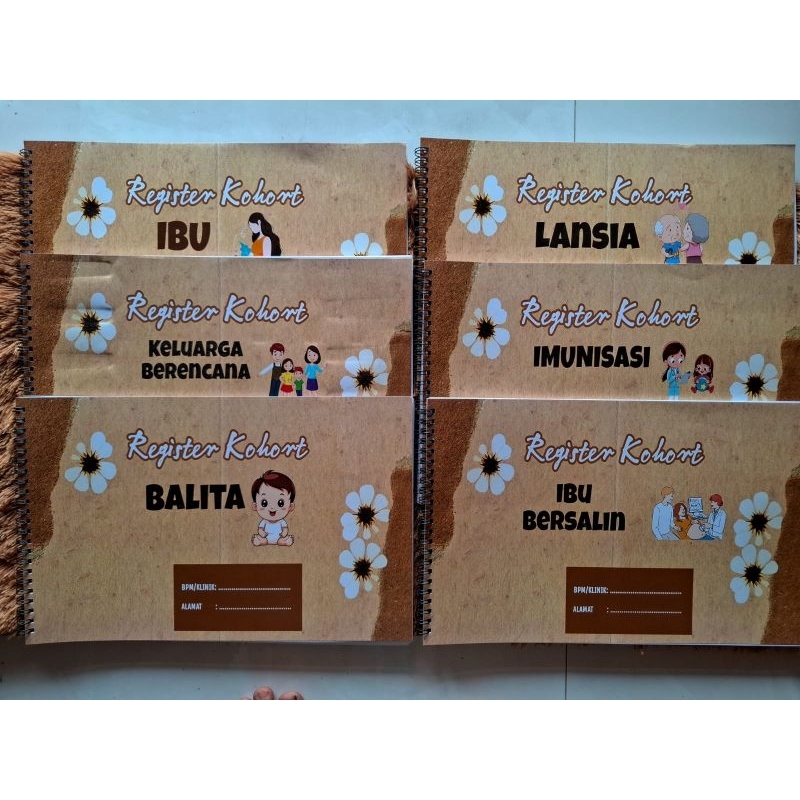 

Ready Stock Buku Kohort/Kohort Lansia/Kohort Ibu/Kohort ANC/Kohort Balita