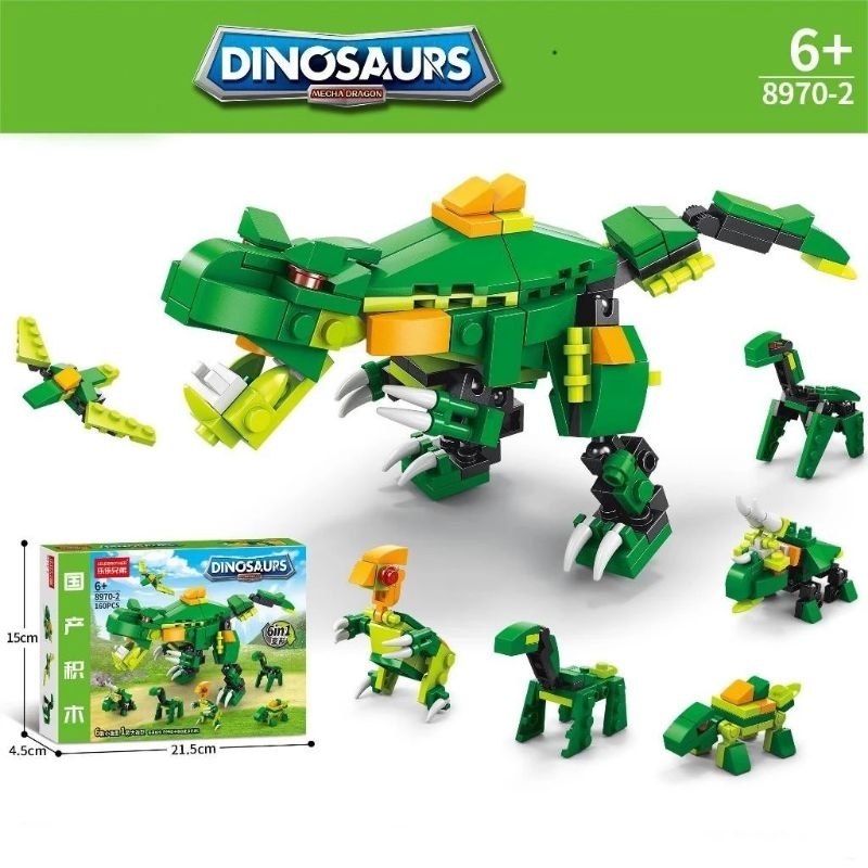 Mainan Anak Lego 6in1 Building Blocks Mainan Edukasi Murah