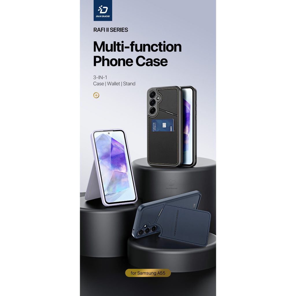 Case Samsung A35 | Casing Samsung A55 - Dux Ducis Rafi Series Original Premium Cover