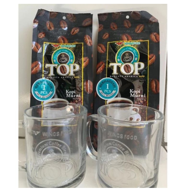 

TOP KOPI MURNI 158gr free GELAS