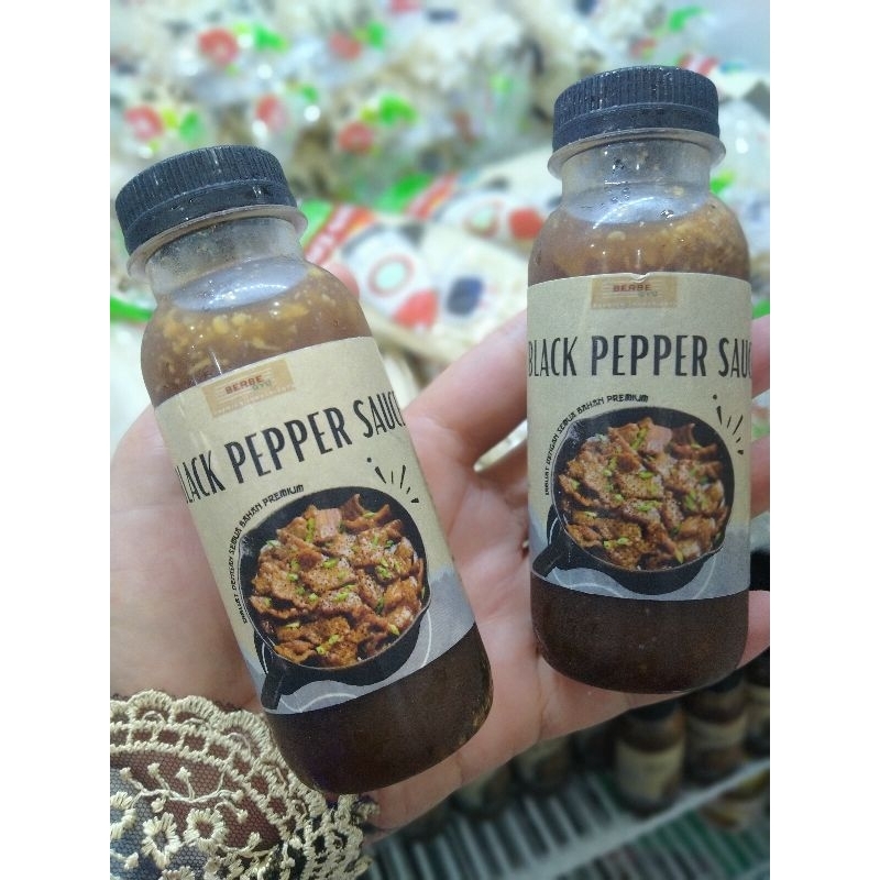 

saos black papper dari berbegyu 100ml