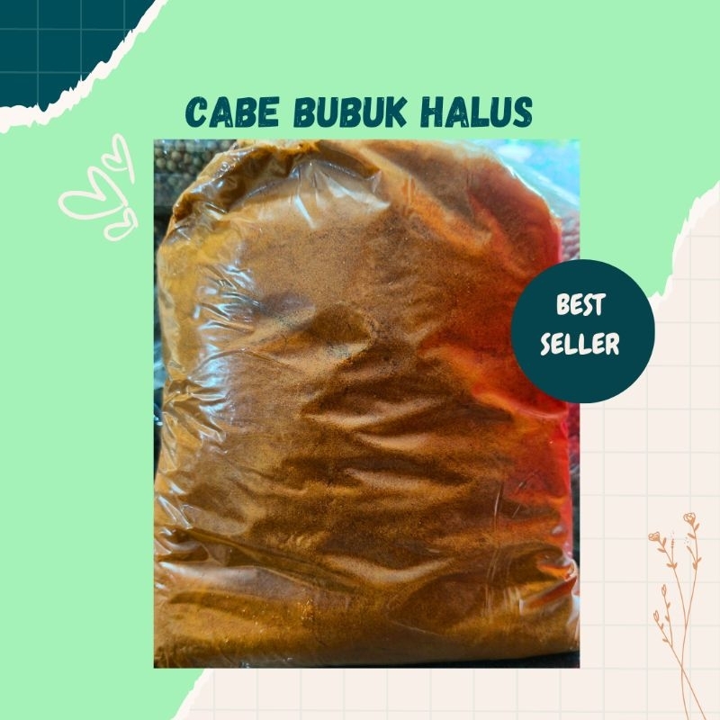 

Cabe bubuk halus premium kemasam 1kg