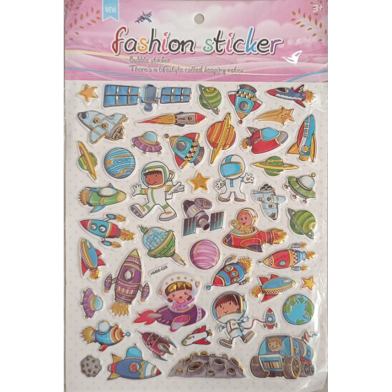 

Stiker timbul PLANET ASTRONOT 20x25cm