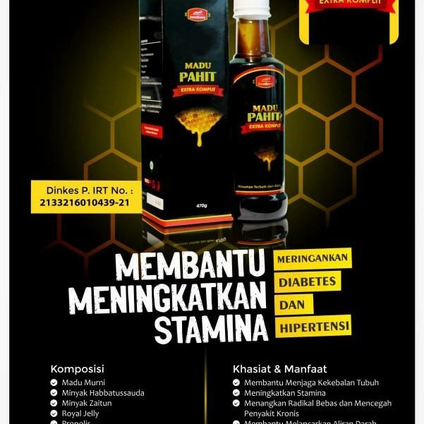 

Madu pahit Annabawy Ekstra Komplit 470g