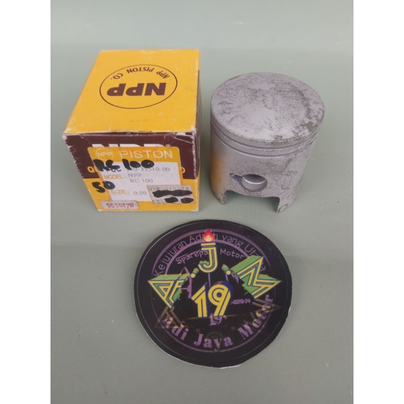 Piston Seher Suzuki Rc100 Os Oversize 50 NPP