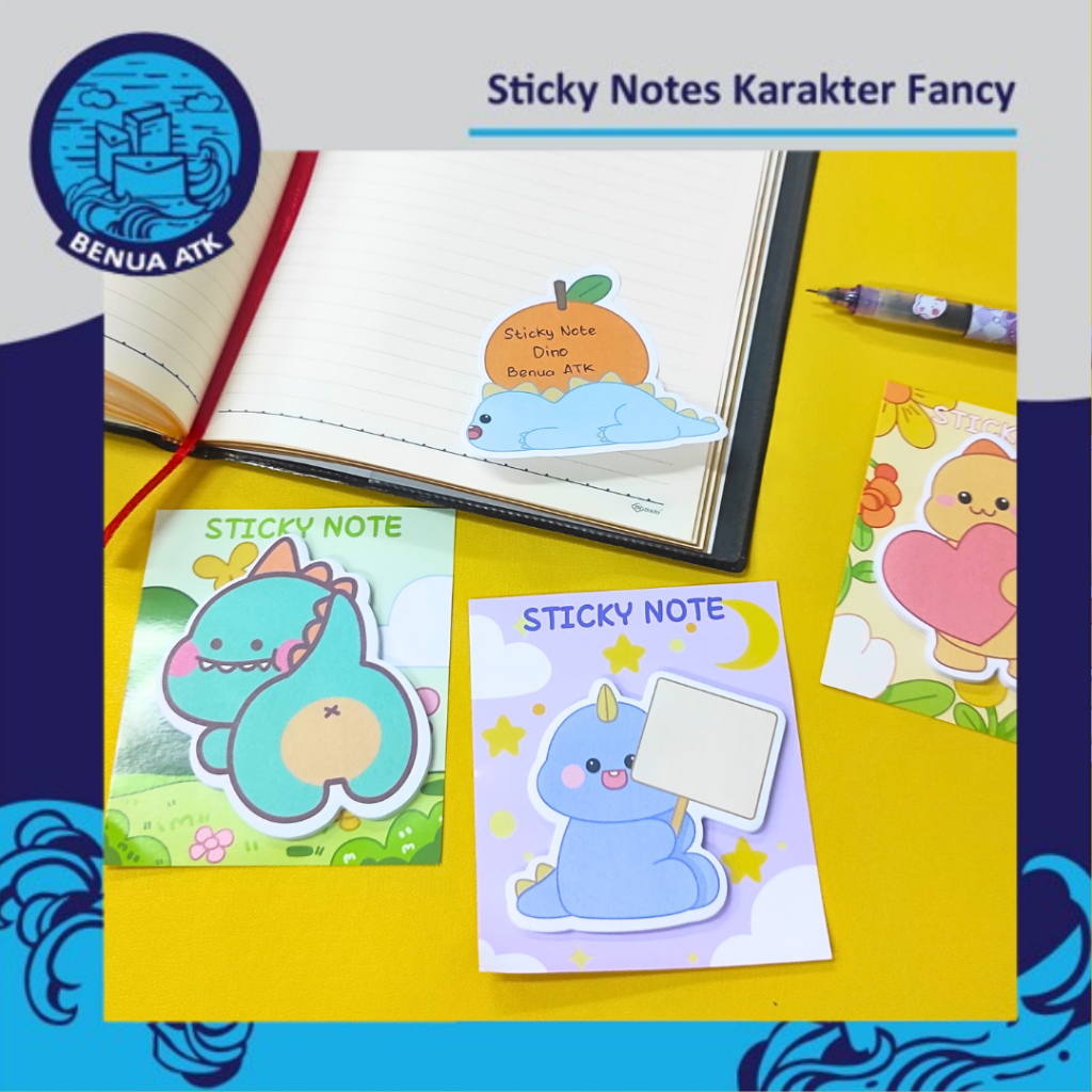 

Sticky Notes Karakter Fancy