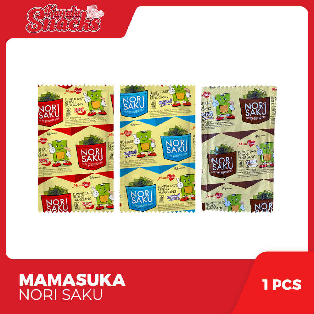 

MAMASUKA Nori Saku 2gr - 2 Set x 12 Pcs
