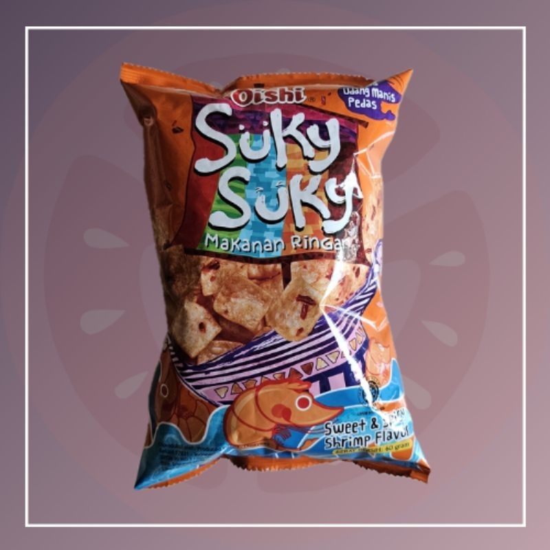 

Oishi Suky Suky Pedas Manis 60gr