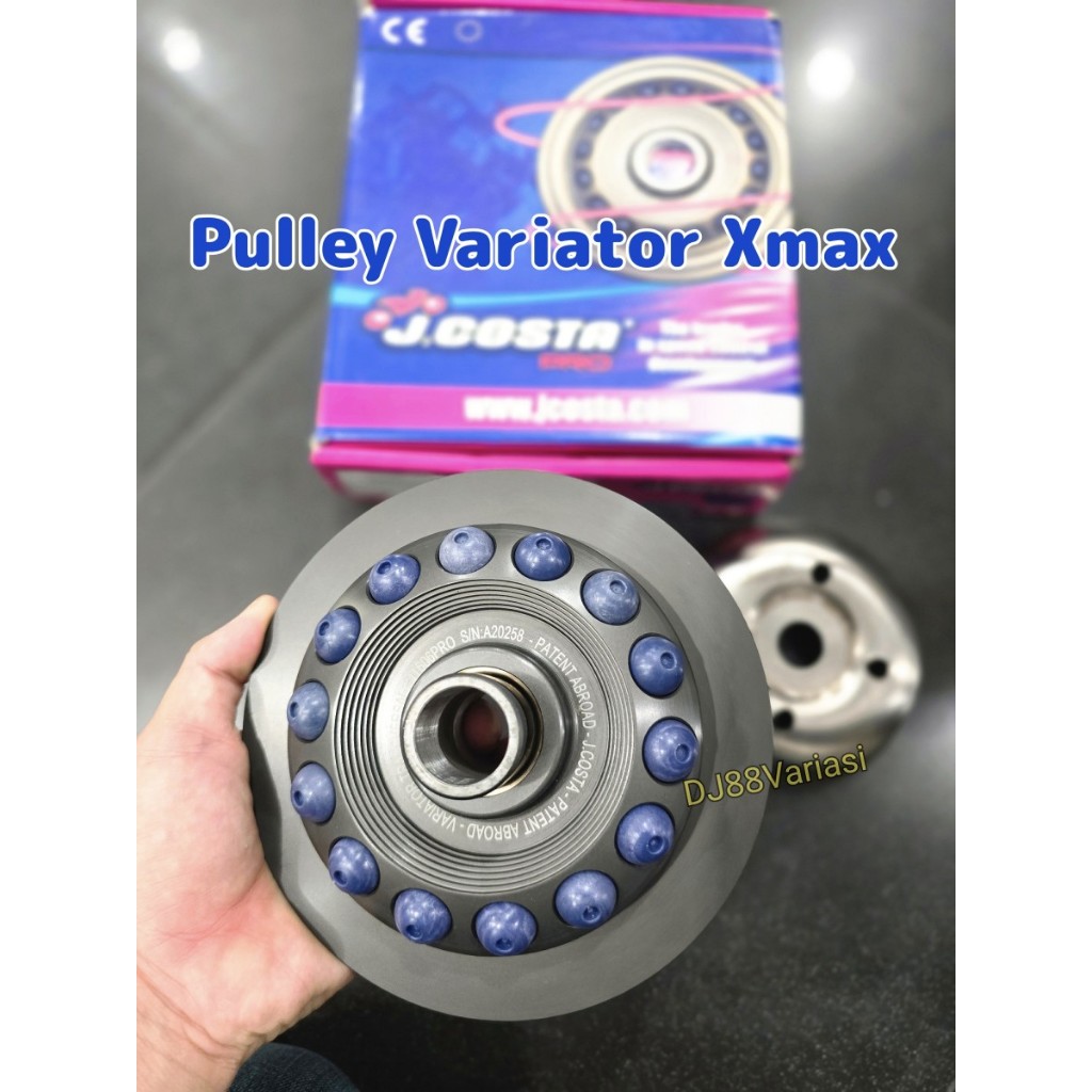 Pulley Xmax jcosta pulley variator set roller xmax250 xmax 300