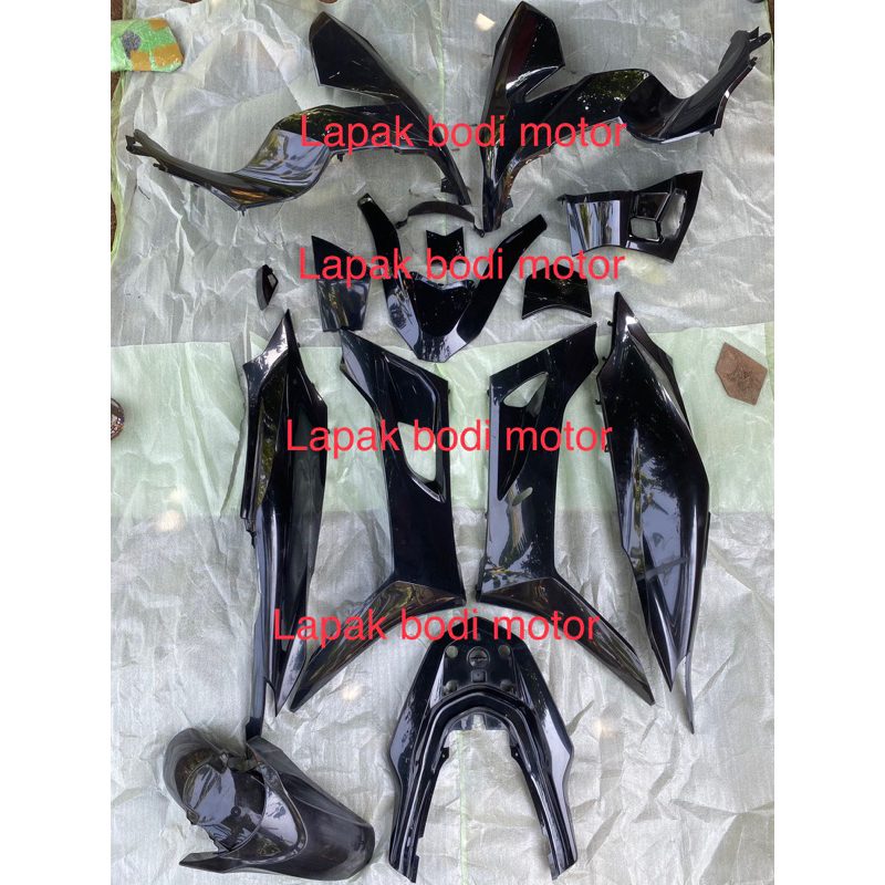 fullset pcx hitam glosy