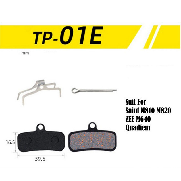 Toopre TP-01E Kampas Rem Brake Pad Saint M810 M820 ZEE M640 Quadiem