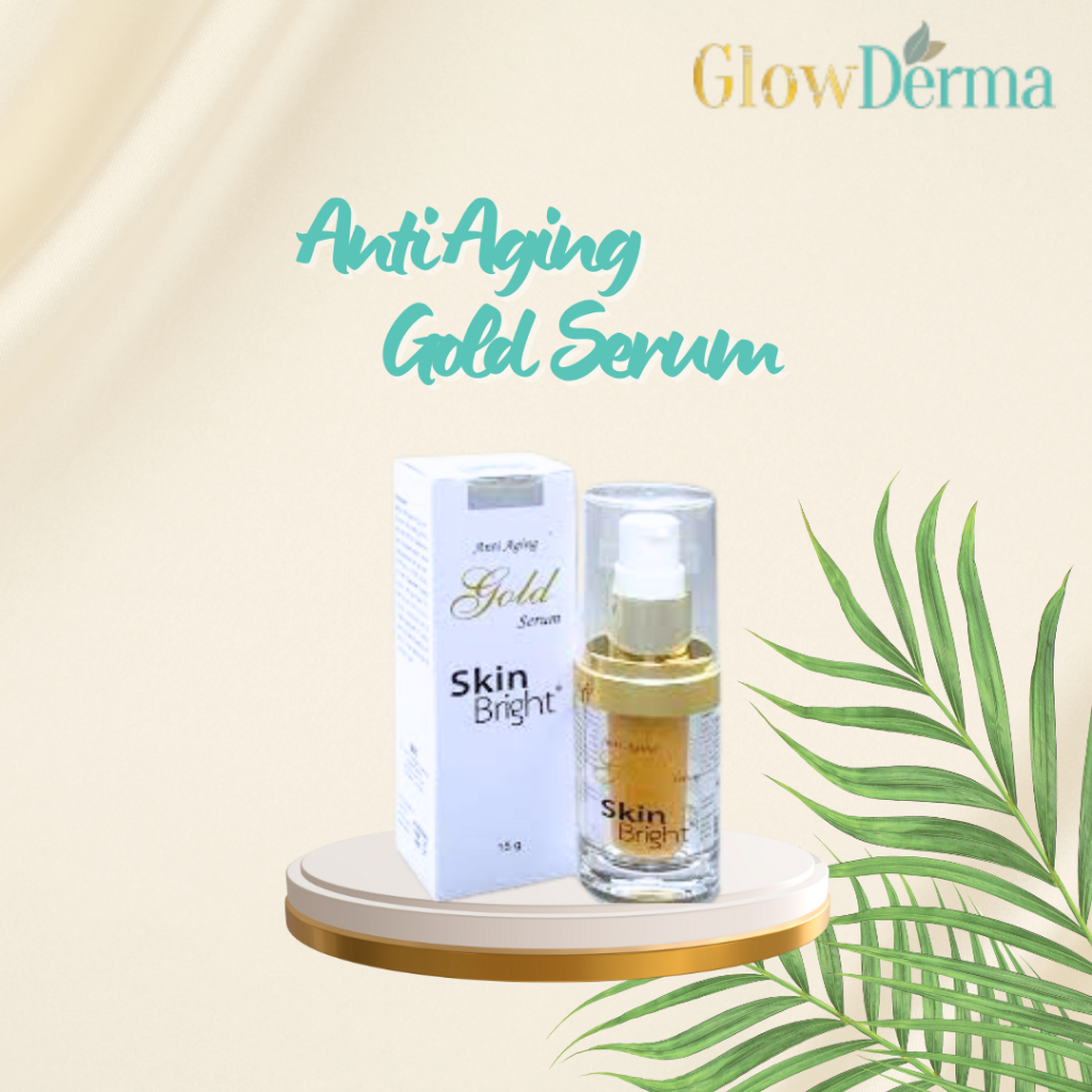 Anti Aging Gold Serum | Glowderma | BPOM & HALAL.