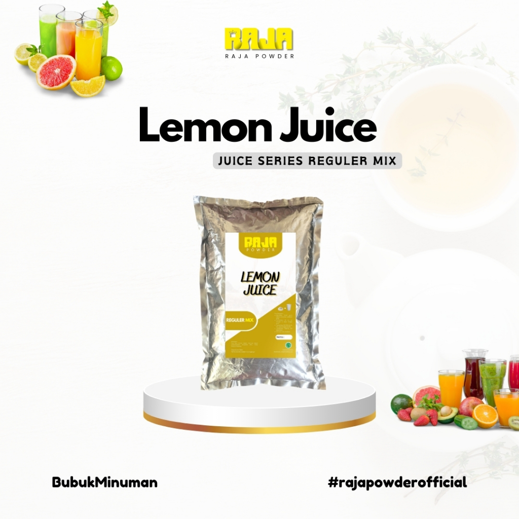 

Bubuk Lemon Juice Bubuk Minuman Jus Lemon Powder 1 kg / 1000 gram