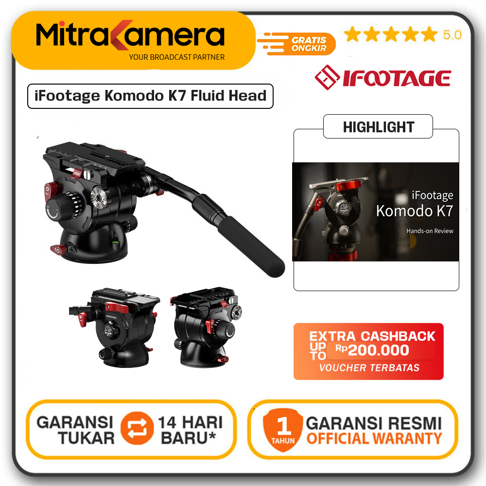 iFootage Komodo K7 Fluid Head