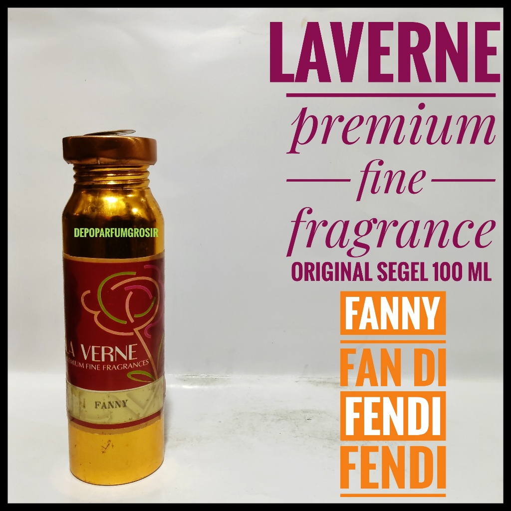 BIBIT PARFUM MURNI FANNY BY LAVERNE SEGEL 100 ML