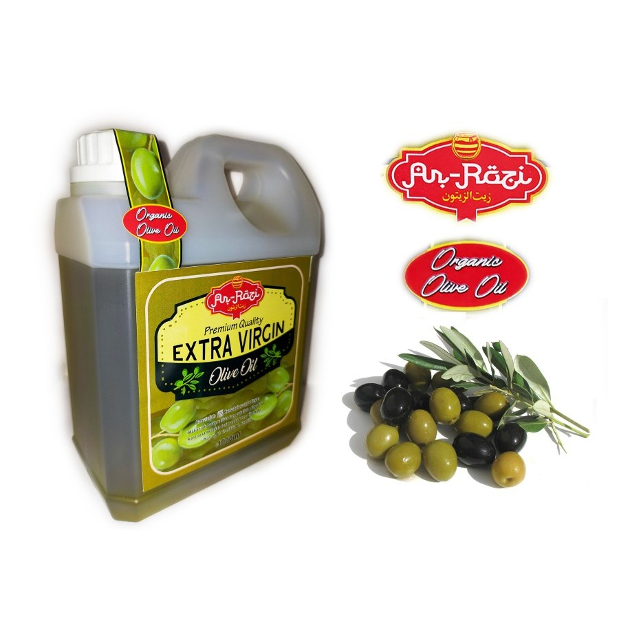 

Minyak Zaitun ( Olive Oil ) Extra Virgin Ar-Rozi 1000ML