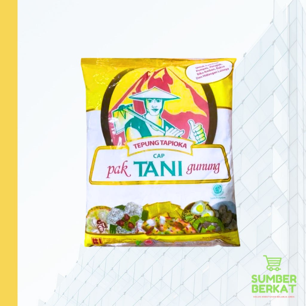 

PAK TANI GUNUNG TEPUNG TAPIOKA 500 GRAM