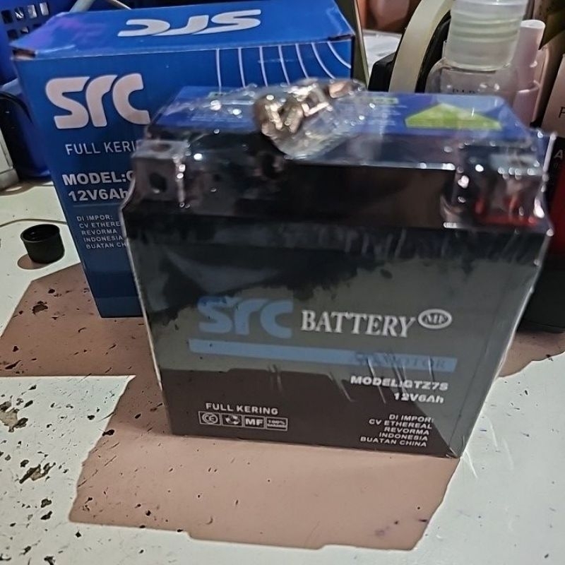 Rejeki.Maju Aki Accu Gtz6V Gtz7S Vario 125 Vario 150 Pcx Turanza Src Razor Tmu