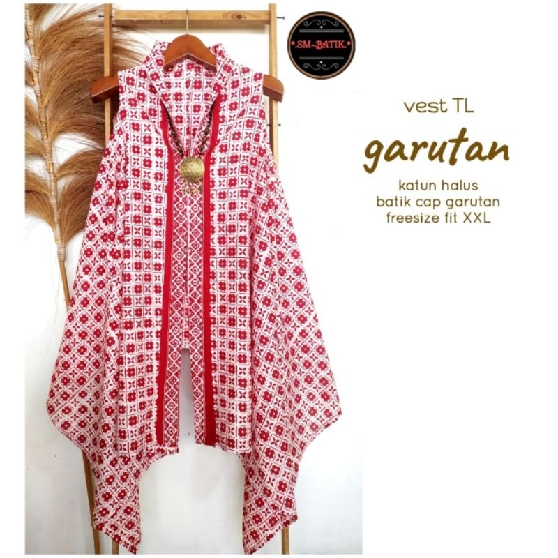 Outer batik,batik merah putih,batik solo,batikkumurah