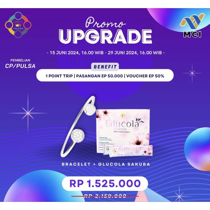 (LANGSUNG KIRIM) PROMO AMBYAR GELANG PENDANT MCI