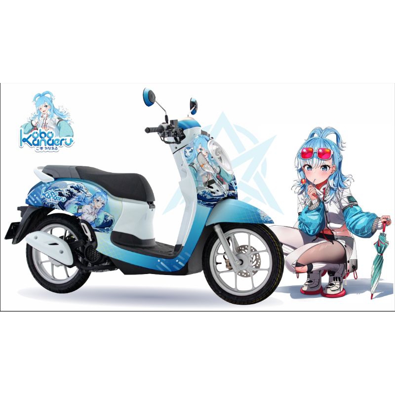 DECAL SCOOPY 2022 ITASHA KOBO KANAERU