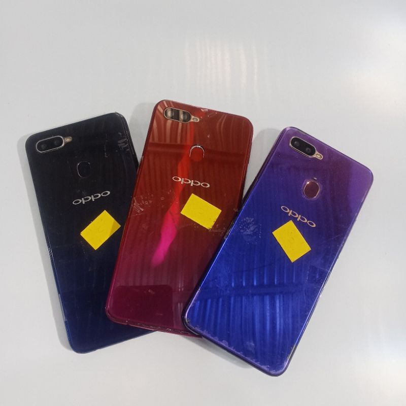 Oppo F9 Minus LCD Tanpa Pola Mesin Normal Bergaransi