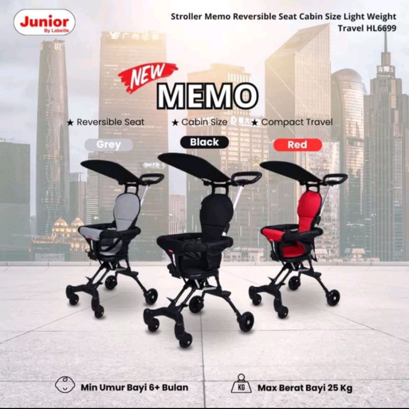 stroller junior memo