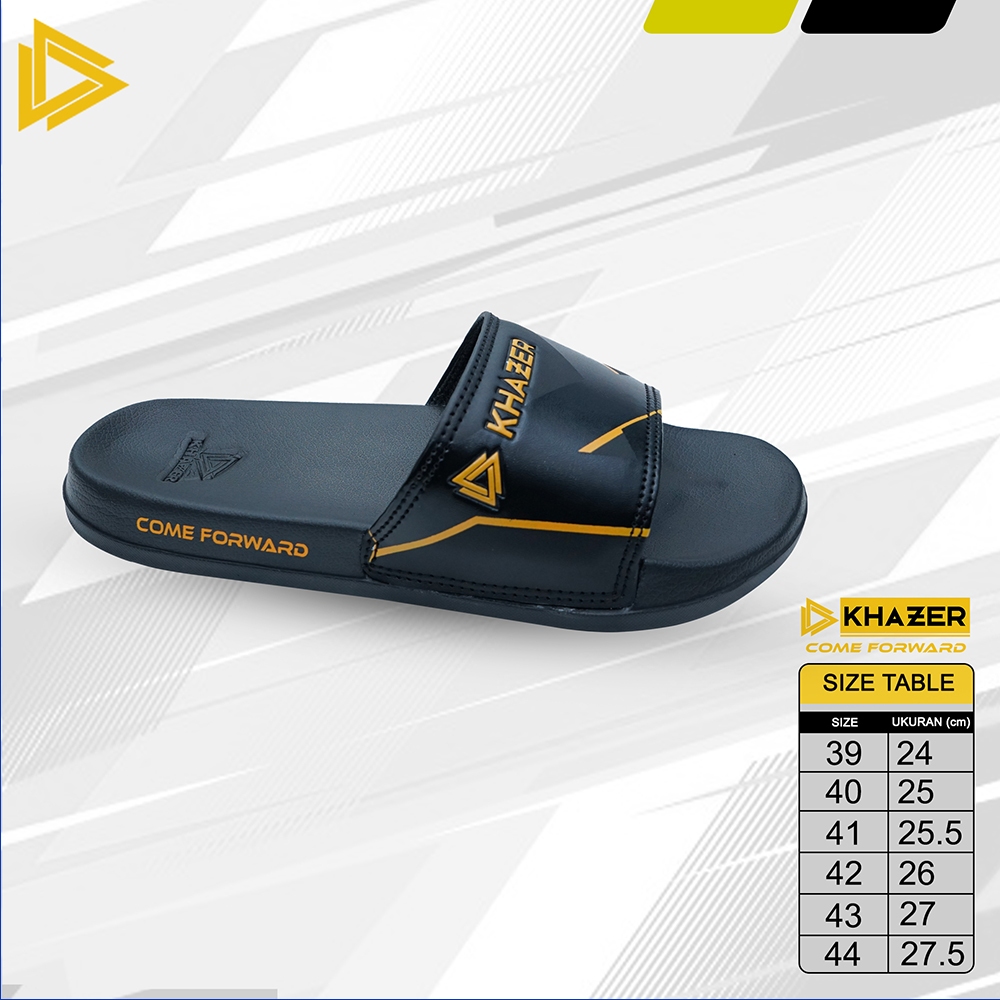 Sekelas Geoff Max - Wordler Black | Sandal Slop Slipper | Sandal Unisex Anti Slip