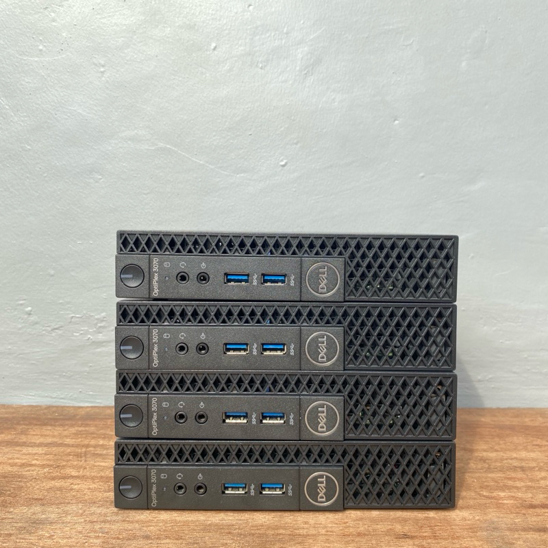 MINI PC DELL OPTIPLEX 3070 CORE I3 9100T RAM 16 GB SSD 256 SIAP PAKAI