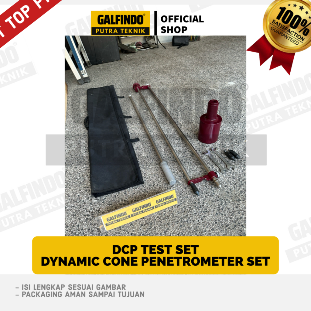 GALFINDO DCP TEST (TANPA BEBAN ) DYNAMIC CONE PENETROMETER TANPA BEBAN DCP