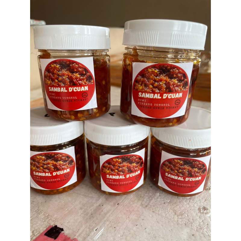 

Sambal cumi toples BEST SELLER