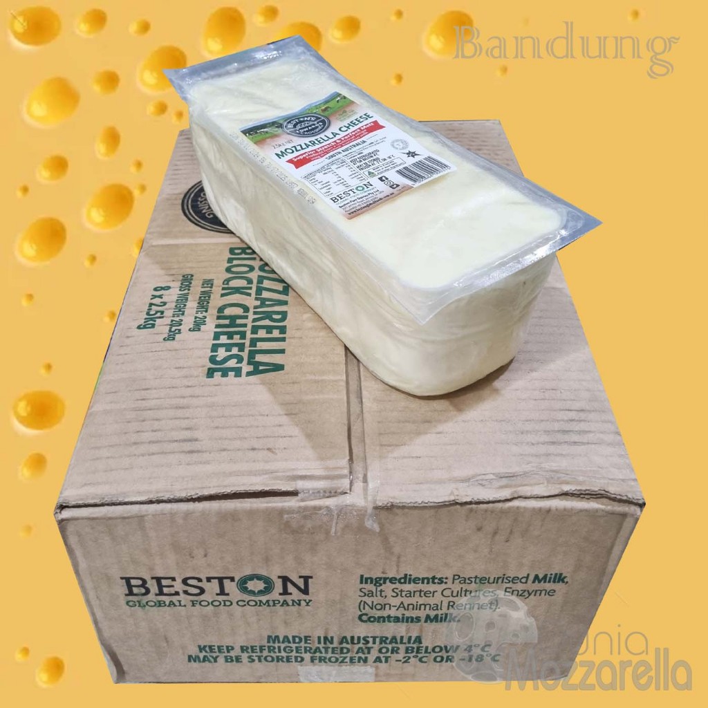 

Beston Mozzarella Cheese 2,5 Kg x 8